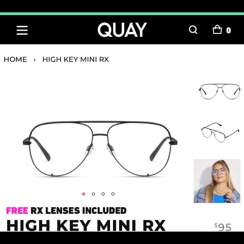 QUAY bluelight Glasses